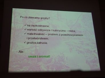 „Bezpieczne grzybobranie” - ciekawy wykład w Muzeum Ziemi Wieluńskiej